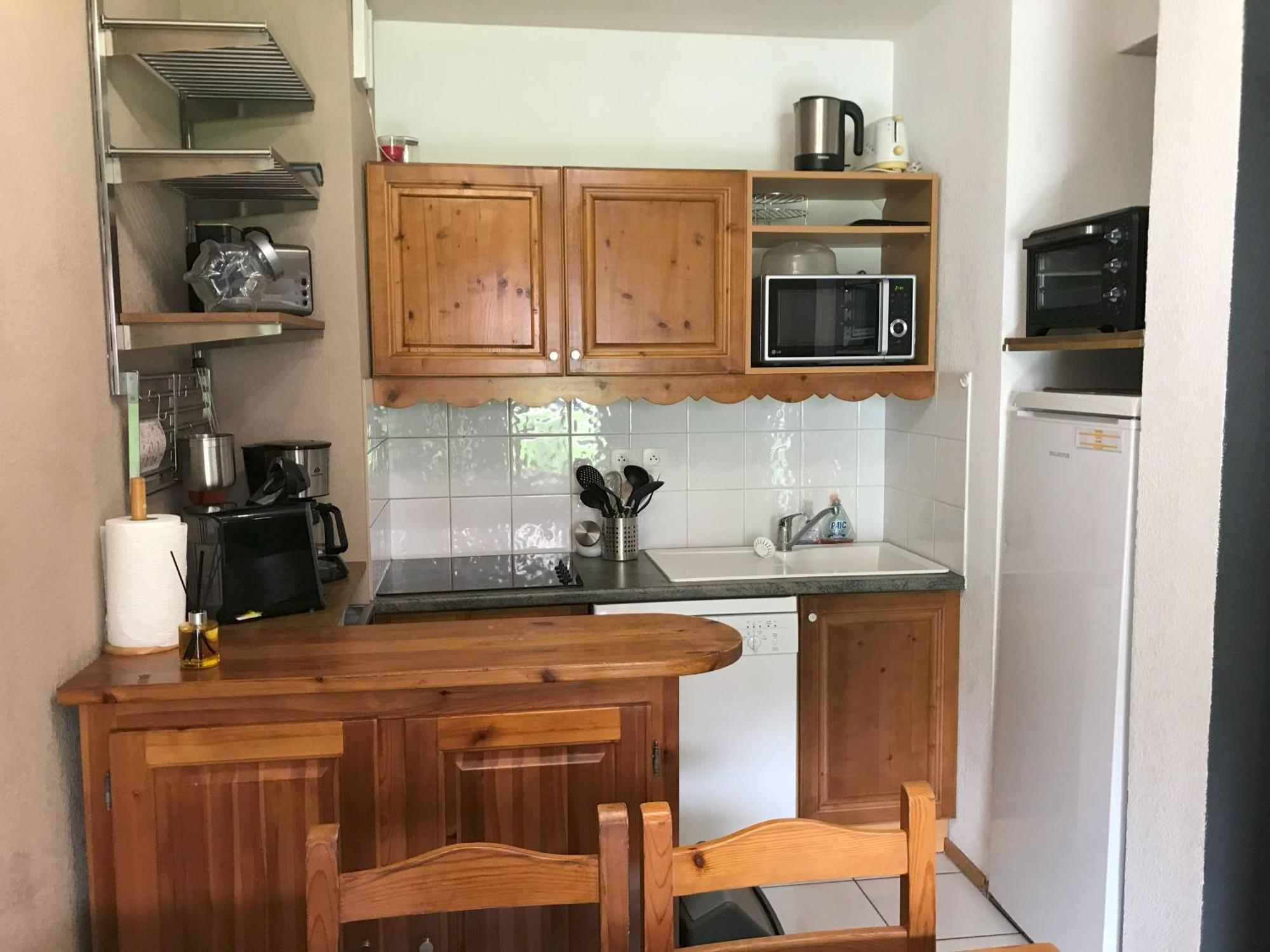 Appartement T2+cabine indépendante au départ des télécabines Saint-Gervais/Bettex/Mont d’Arbois Exterior foto