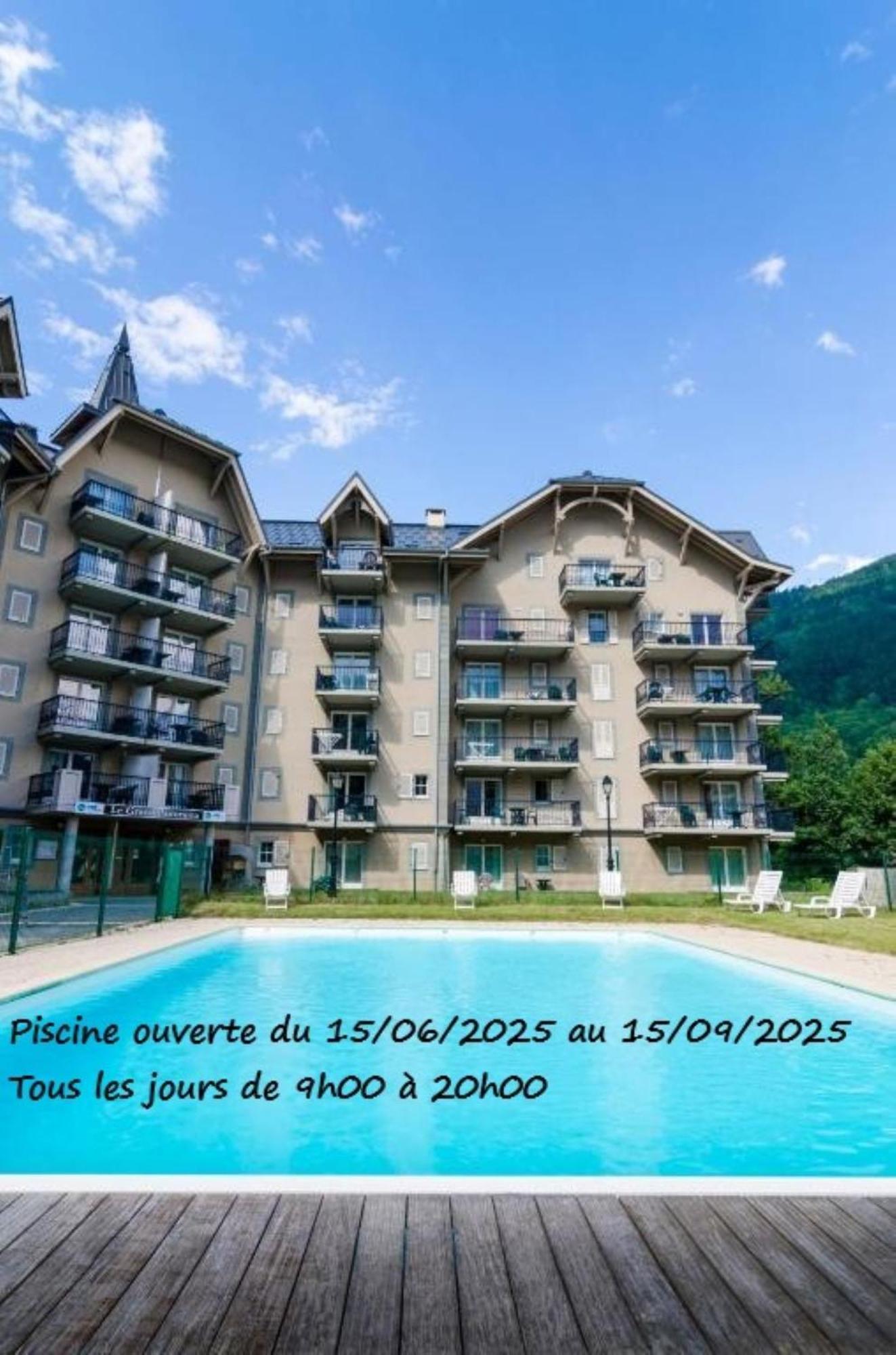 Appartement T2+cabine indépendante au départ des télécabines Saint-Gervais/Bettex/Mont d’Arbois Exterior foto