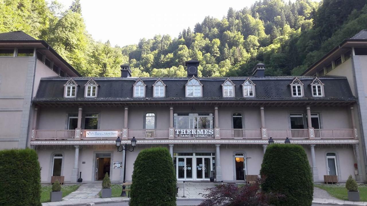 Appartement T2+cabine indépendante au départ des télécabines Saint-Gervais/Bettex/Mont d’Arbois Exterior foto